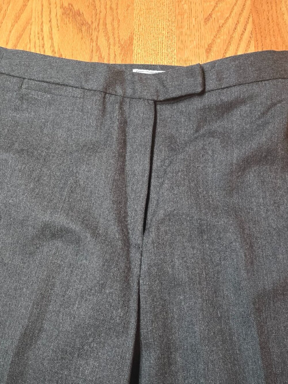 Stephanie Andrews 100% Wool Pant Gray Women Size 8
